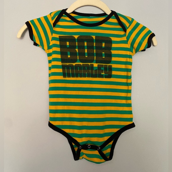 Bob Marley | Onesie | Striped | Baby - Picture 2 of 6